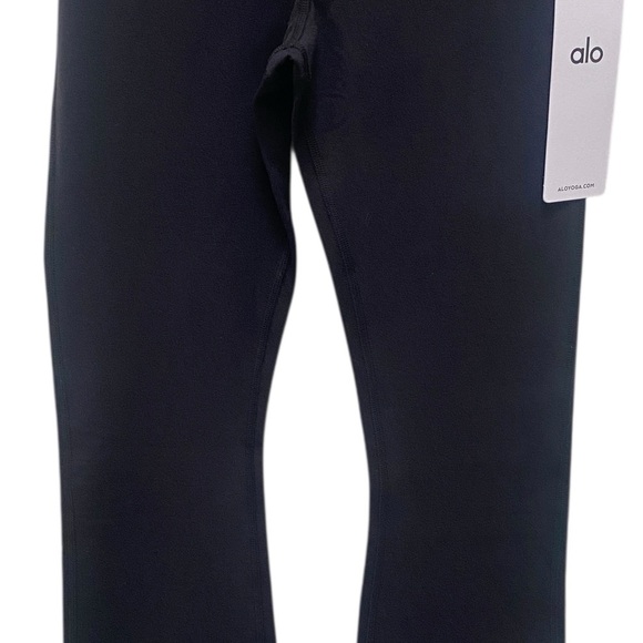 NWT ALO Yoga Black High Waisted Bootcut Leggings Size Small - Picture 8 of 10